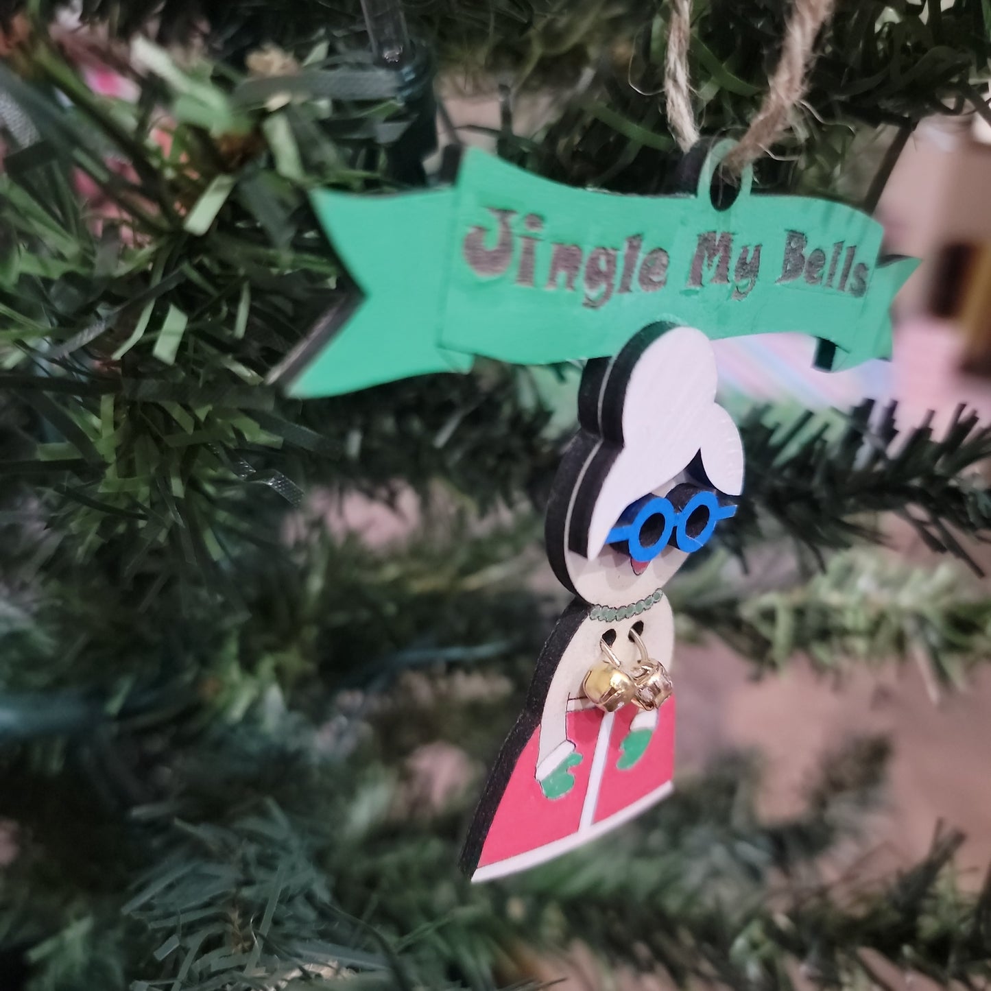 Mrs. Clause Christmas Ornament