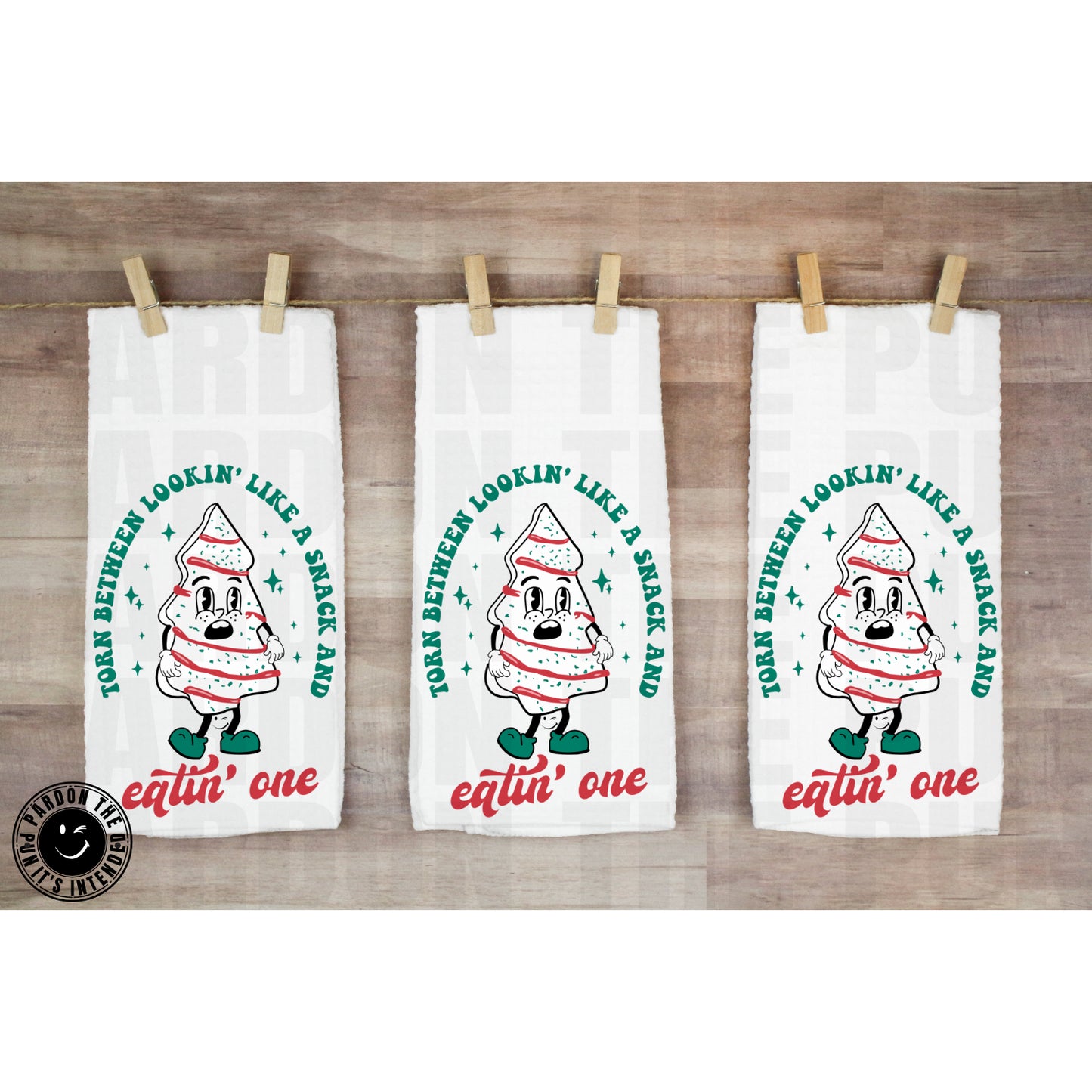 Torn Between Lookin' Like A Snack or Eatin' One Tea Towel