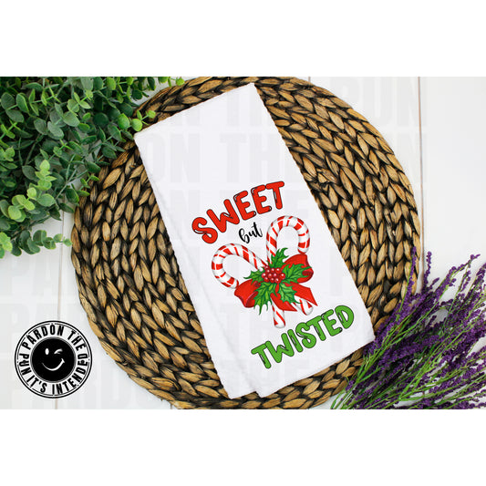 Sweet But Twisted Tea Towel